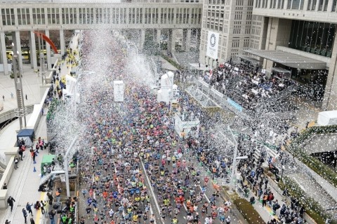【2/11（水祝）】TOKYOマラソンコースをみんなで走ろう（都庁前駅集合・約30km）