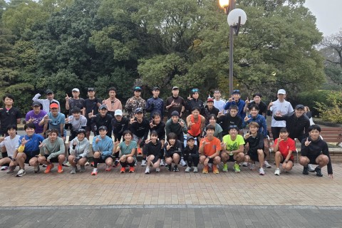 さが桜マラソンに向けて！力試し30km走