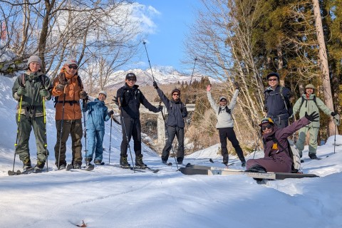 BCクロカン スノーハイキング