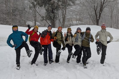 BCクロカン スノーハイキング
