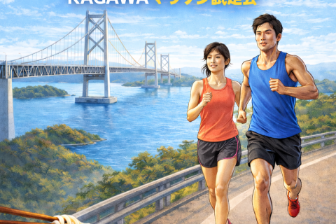 かがわマラソン試走会