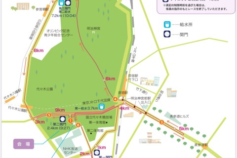 【定員のため〆切】表参道ウィメンズランのコースを走ってみよう（10km or 18km）