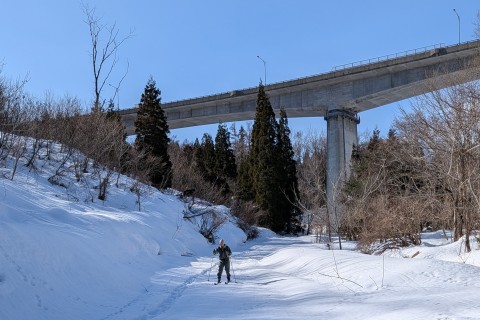 BCクロカン スノーハイキング