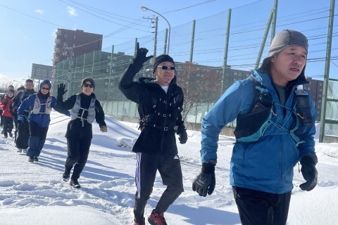 札幌フェブラリーマラニック（大谷地〜野幌）
