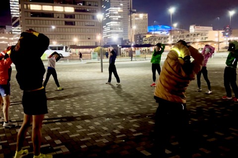 彩のランニング練習会（第60回）ショートインターバル走 400m x 10本