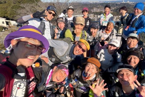 ハセツネ30のコースを走ってみよう　中級者編　しっかり走りましょう