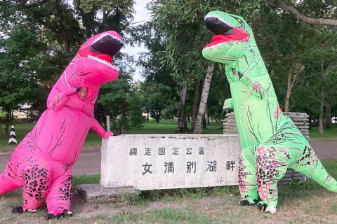 冬のティラノサウルス大運動会 in 大空町