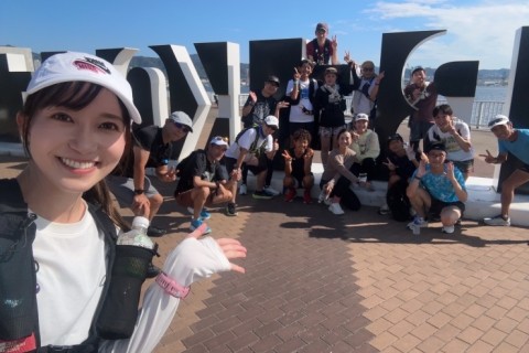 【5/9(土),5/10(日)開催！日本一走るアナともかと行く！神戸・大阪わくわくラン】