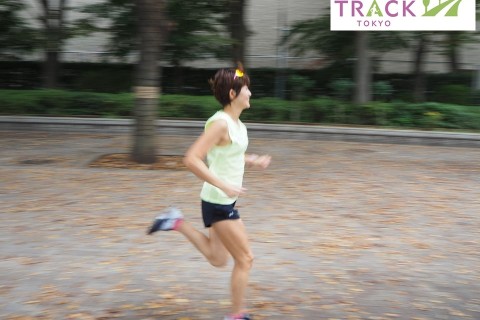 インターバル走1km&times;8本＠代々木公園織田フィールド