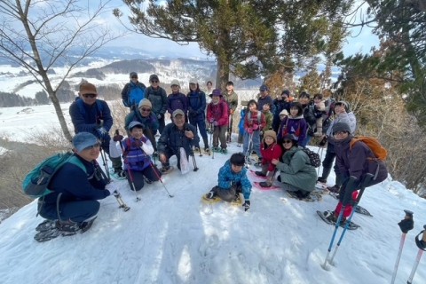 2026鮭川村米太平山トレッキング