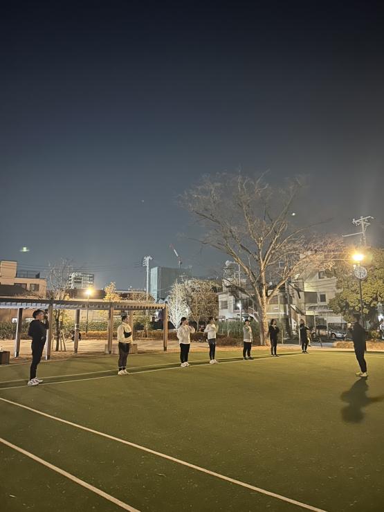 動き作りの様子