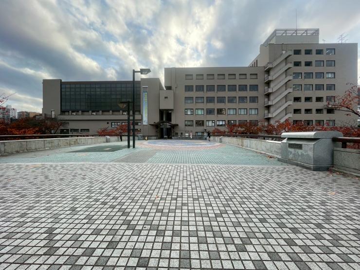 スタート地点（ふれあい橋上）