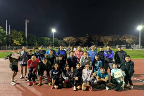 【サブ3〜サブ340】2/4(水)「1000m×3本＋6000mペース走」@織田F