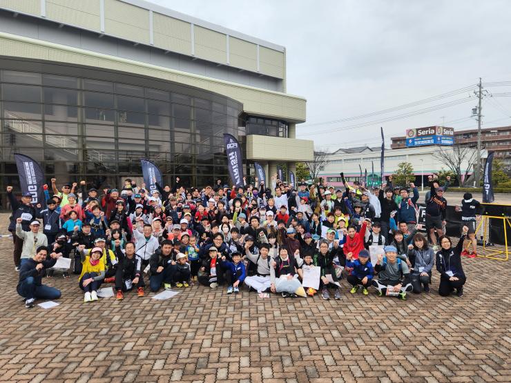 スタート前集合写真