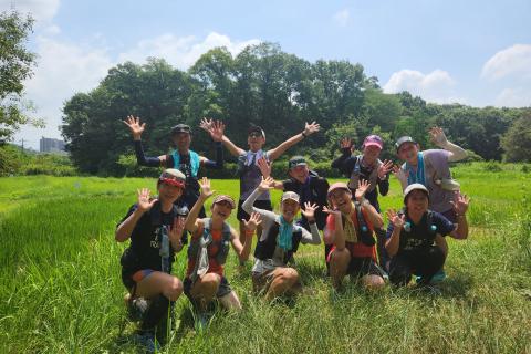 自然の中を走ろう！yuzuと公園ランニング～トレラン体験～