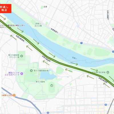 【スポーツメイトラン】スポーツメイトラン武蔵小杉多摩川マラソン