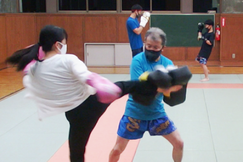 キックボクシング練習会