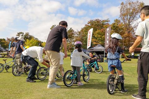 3/14(土)｜乗れた！の感動を一緒に「親子で楽しく学べる自転車教室 in BIKELAND 土浦」