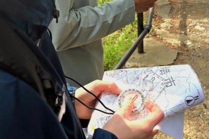 TOAD 地図読み講習&ロゲイニング体験（4/4午後の部）