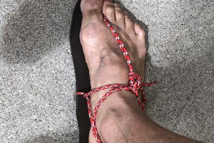 ワラーチ作製と実走会-47