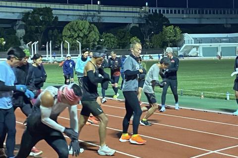 葛西ランナーズ 江戸陸(スピアーズえどりく) 2/19インターバル練習会