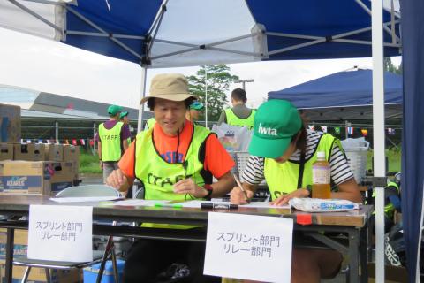 第2回いわて雫石トライアスロン大会参加者ご家族さん同伴者さん限定ボランティア募集割※ジュニア部門不可