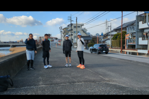 ―　15㌔変化走　―