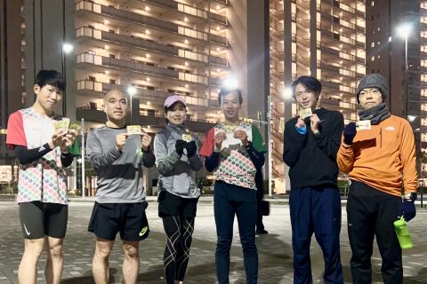 彩のランニング練習会（第63回）ミドルインターバル走 2000m x 4本*