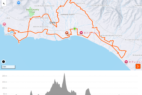 伊達大滝ロングトレイル６０