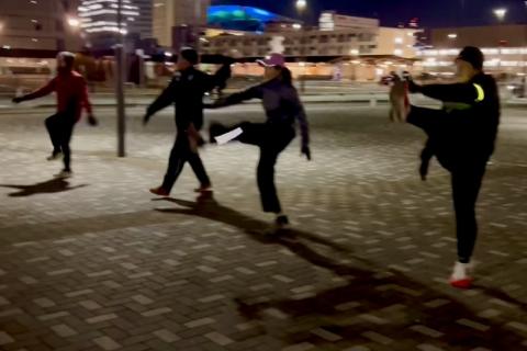 彩のランニング練習会（第66回）ショートインターバル走 400m x 12本*