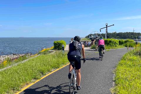 自転車レンタル付き！桜の名所と、相撲の街を巡る「春の浅草・両国散⾛」