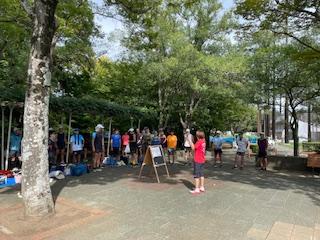 練習前ミーティング