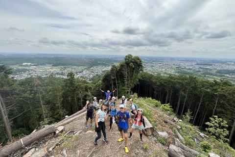 REDコーチの「トレラン初心者コース＠関八州見晴台」ゆるトレイル 4月