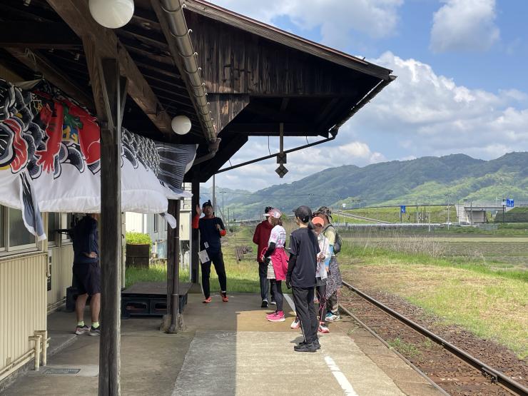 わかてつハーフ2025因幡船岡駅