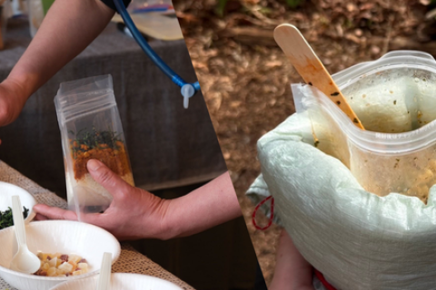 高尾山で朝活！～U.L弁当×山猫MOUNTAIN WORKS×BRINGコラボイベント～