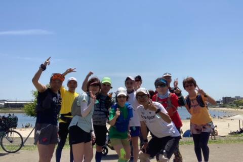 ランステ®：GWスペシャル街ラン「3日で130キロLSD」③40キロ（キロ7分ペース）