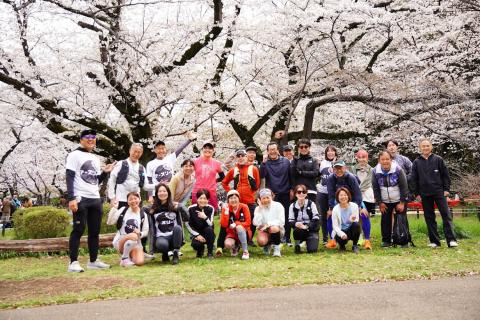 ランナーだから出来る社会貢献イベント 「お花見ランでアースリート2026」