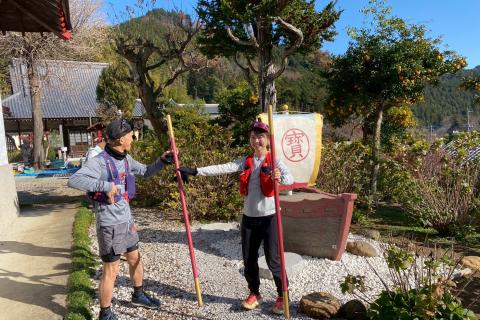 ４月１２日開催！！きらり選手と走る　「奥武蔵ロングトレイル３５K　攻略（後半戦）」