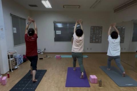 初心者向け　ヨガレッスン　in台東区下谷スタジオ阿弥陀