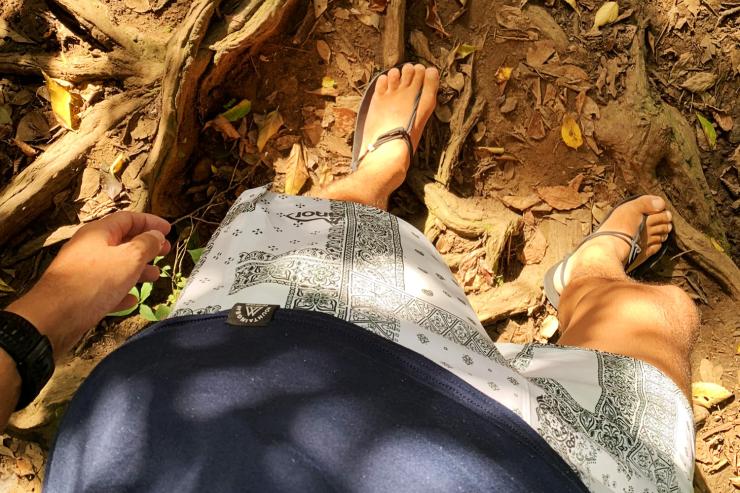 【ワラーチデビュー】日本酒BARで「走れるサンダル」ワークショップ