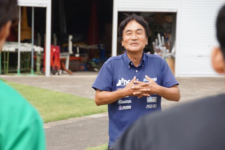 楠康夫（阿見AC理事長）