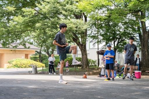 トップアスリートの動きを間近で学べる