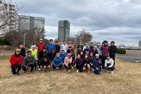 【4/19 日】ランコレ20km走 in 東京臨海広域防災公園