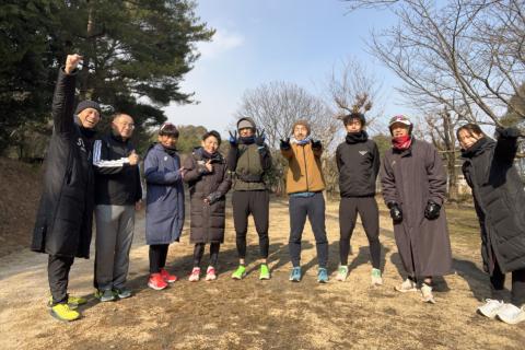 桜・椿満開？！みんなで２時間走・ランニング交流会　in江汐公園