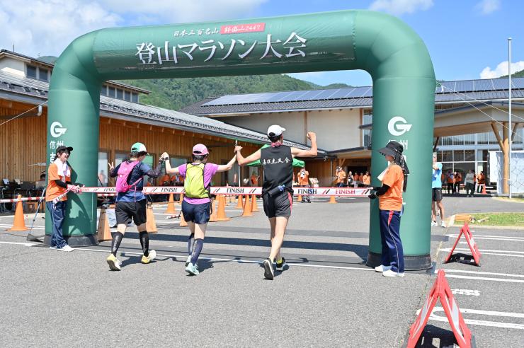 ゴールのようす