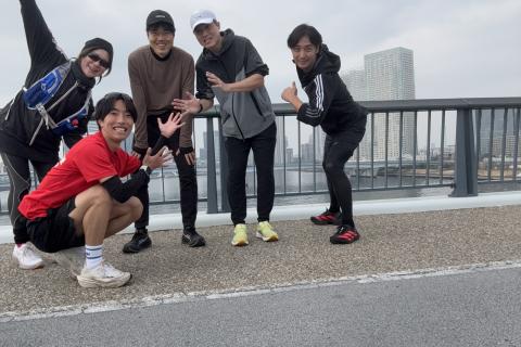 上野出発！藤まつり亀戸天神まで走ろう！往復約１６ｋｍマタドールランニングイベント！