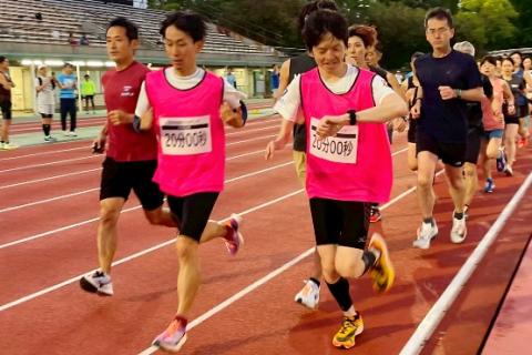 たそがれジョギング(5000mタイムトライアル)｜尼崎走ろう会