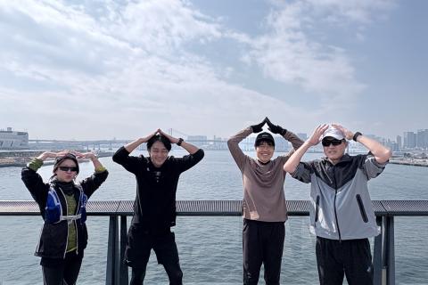 上野出発！藤まつり亀戸天神まで走ろう！往復約１６ｋｍマタドールランニングイベント！