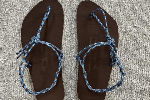 ワラーチ作製と実走会-48