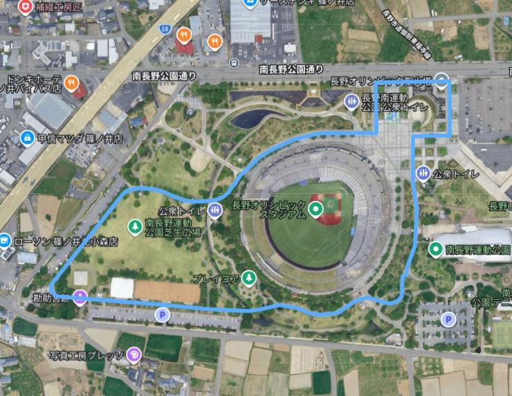 コース図、ご確認ください